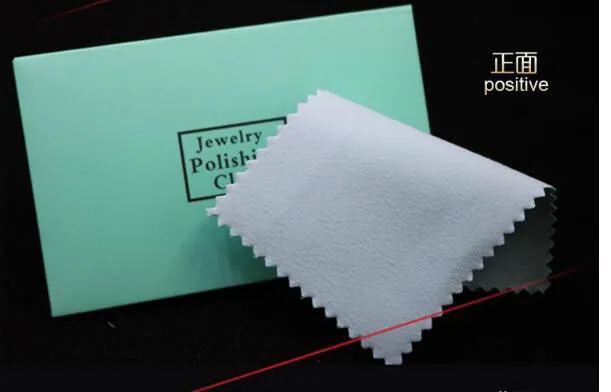 silver polish cleaning polishing cloth with package silver cleaning cloth wiping cloth of silver jewelry suede maintenance3110