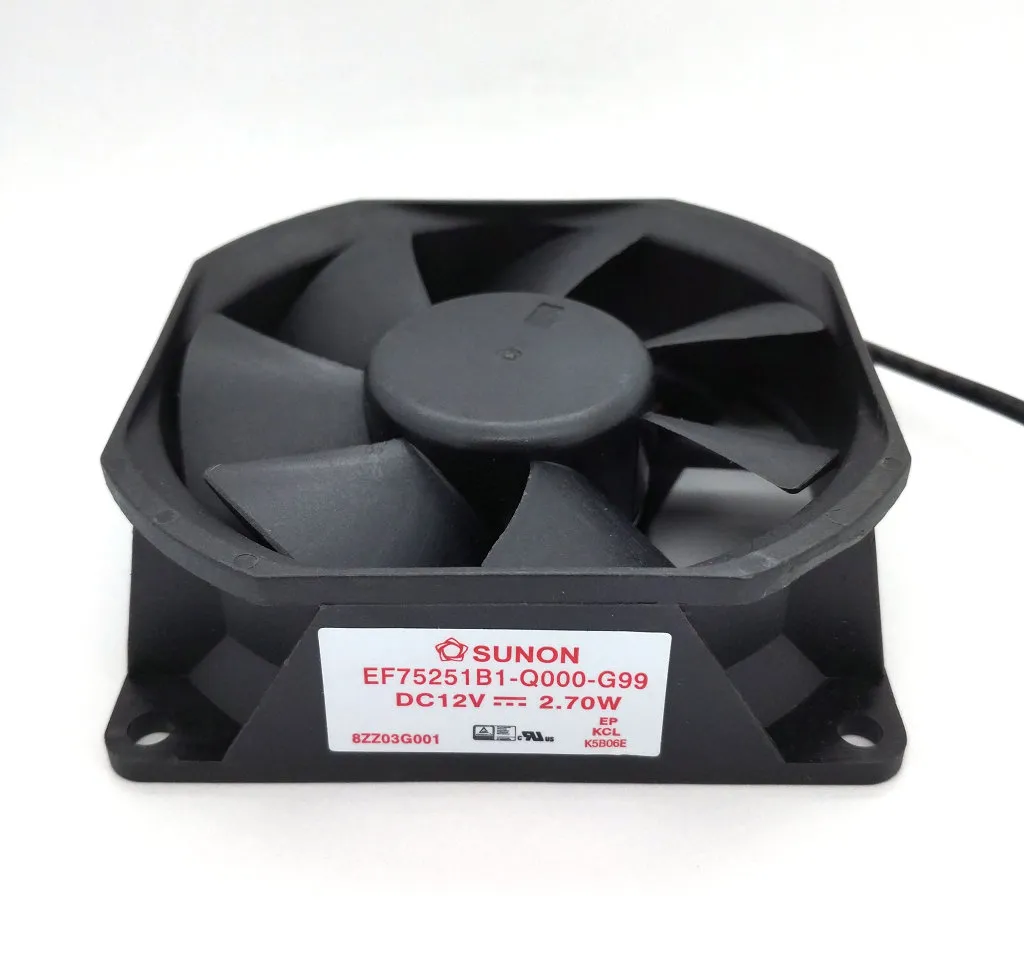 Yeni Orijinal Sunon EF75251B1-Q000-G99 12V 2.70W 75*75*25mm Projektör Soğutma Fanı için