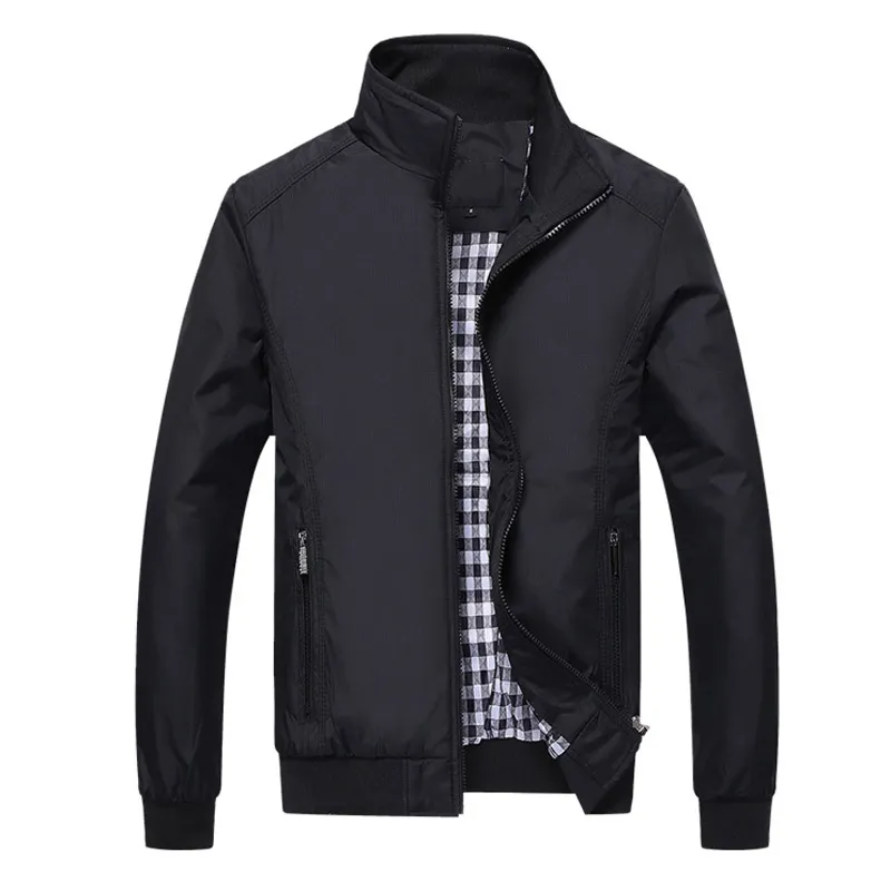 Chaqueta Hombre Moda Casual Chaqueta suelta para hombre Ropa deportiva Chaqueta bomber Chaquetas y abrigos para hombre Tallas grandes M- 5XL