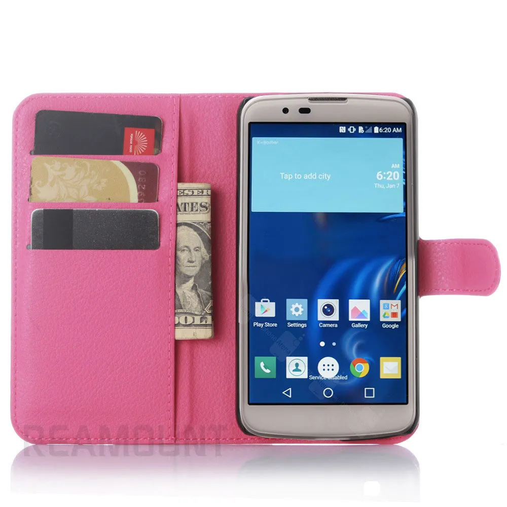 Partihandel för ny design PU Läder Plånbok Väska för LG G2 G2 Mini med kreditkortshållare Fall Cell Phone Case