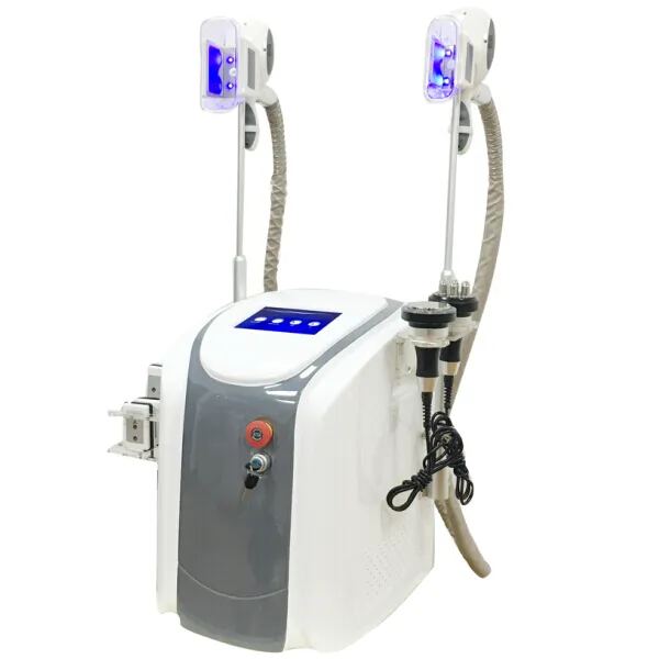 Cavitazione sottovuoto RF Macchina dimagrante Cryolipolysis Lipo Macchina liposuzione laser Due Cryo Handle funzionano contemporaneamente