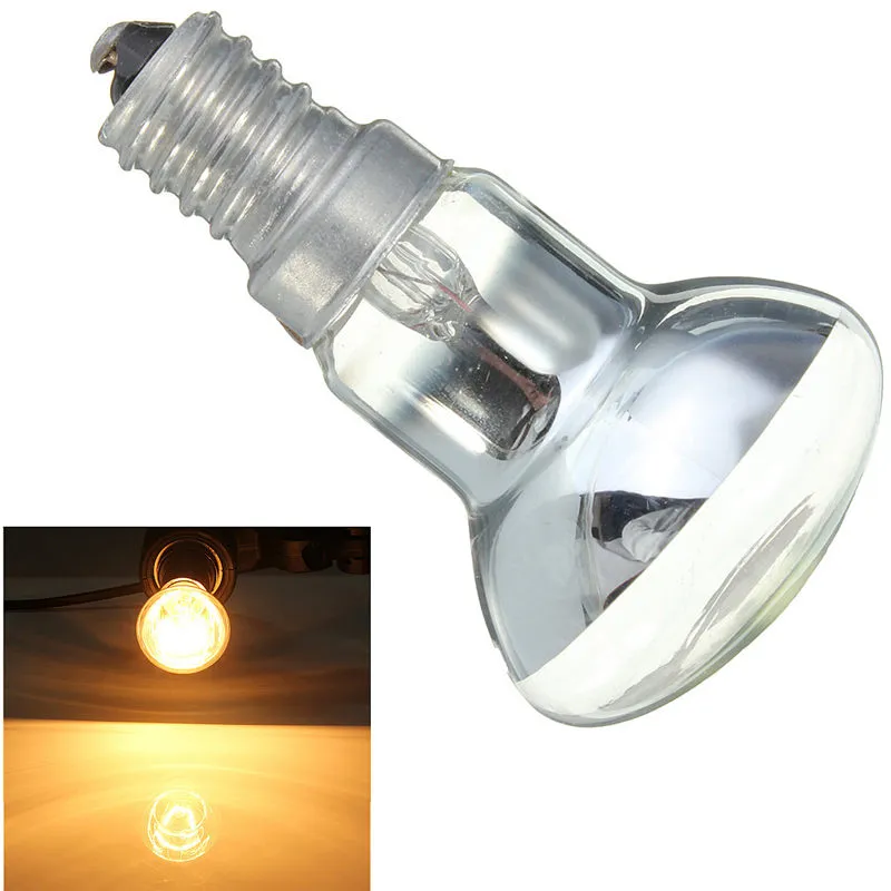 Light Bulb Edison Bulb E14 SES 30W R39 Clear Reflector Spot Light Bulbs