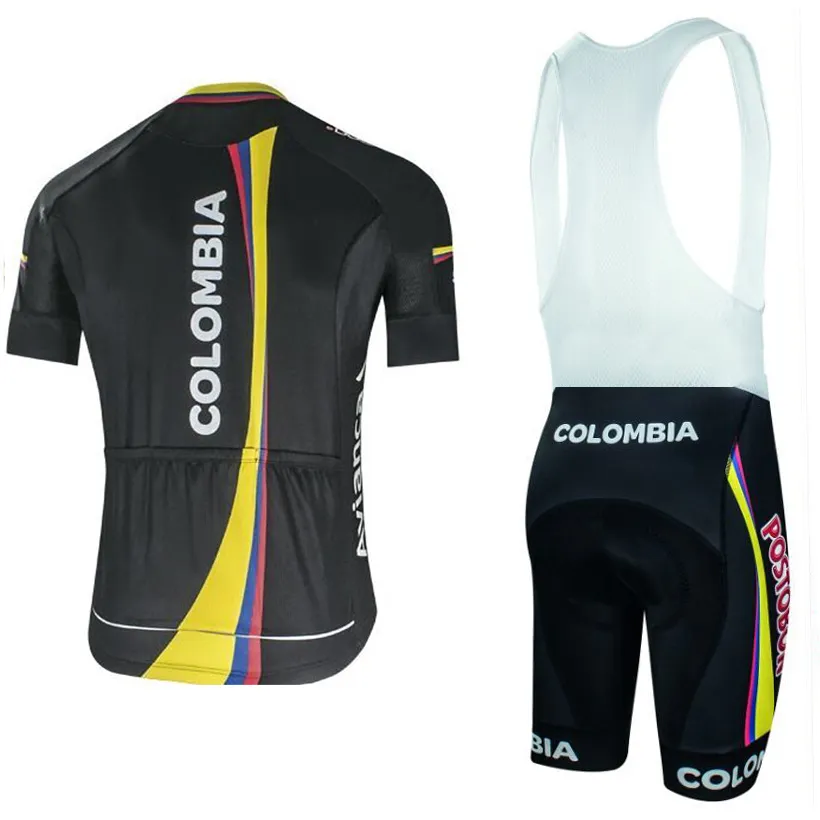 Maglia da ciclismo Colombia Abbigliamento da mountain bike Abbigliamento corto Set MTB Ropa Ciclismo Bicicletas Tuta da esterno Maillot Culotte uniforme