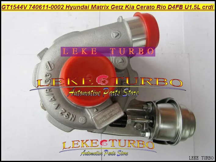 GT1544V 740611 740611-5001S 740611-5003S 740611-0001 28201-2A100 Turbo Turboocharger for Hybrid