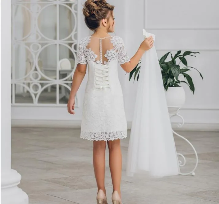 Vestidos de primera sales comunion de 2 piezas