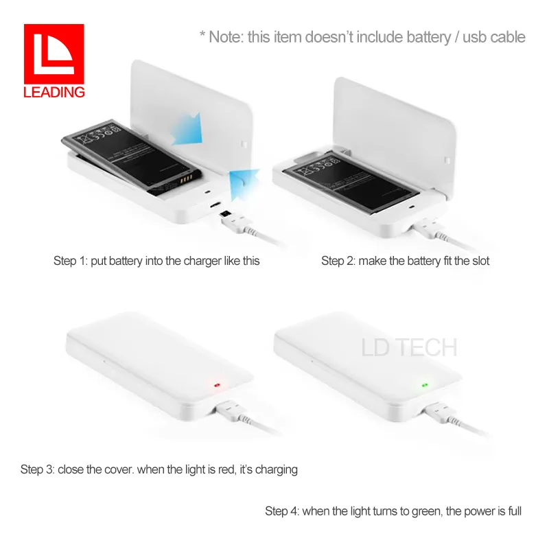 A Qualidade Novo Carregador de Bateria Extra kit Dock Charger para Samsung Galaxy Note 4 com Pacote de Varejo Frete Grátis