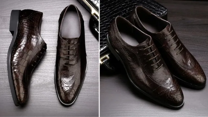 chinese dress ladies DOUCAL'S OXFORD 5 HOLES LACE-UP SHOES BLACK  Michi D'Amato