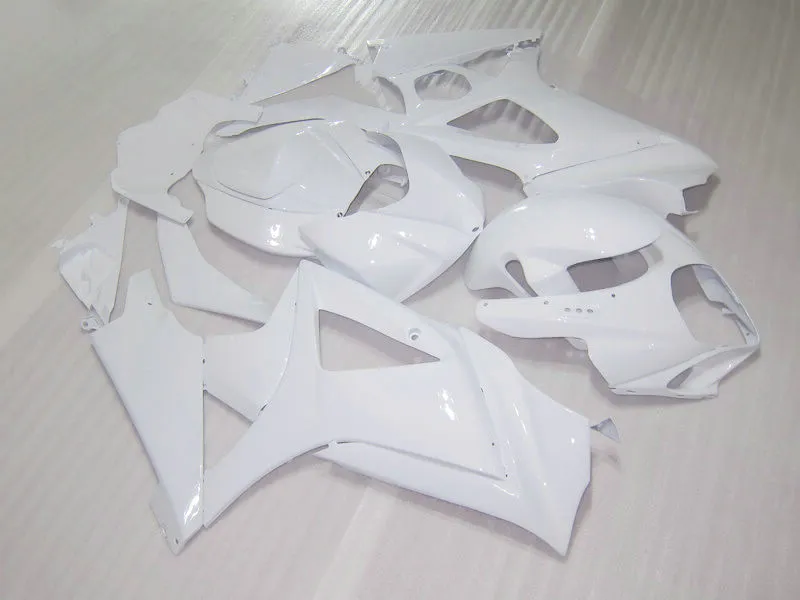 Lower price mold fairing kit for Suzuki GSXR1000 07 08 white bodywork fairings set GSXR1000 2007 2008 OT43