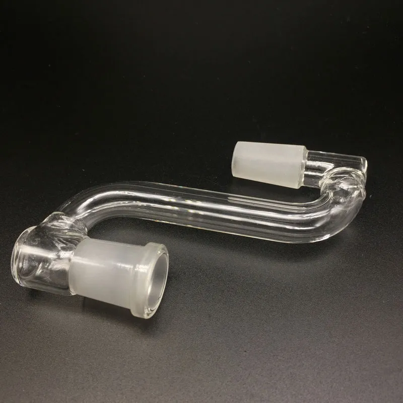 Glas drop down adapter 14.4mm 18.8mm kvinnliga manliga glasglas dropdown adaptrar för oljeplattor glas bongs vattenrör