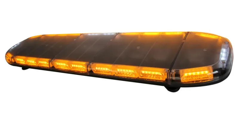 Hög intensitet DC12 / 24V 1.2m LED nödlampan, trafikvarning ljusstråle för polis ambulans brandbil, vattentät