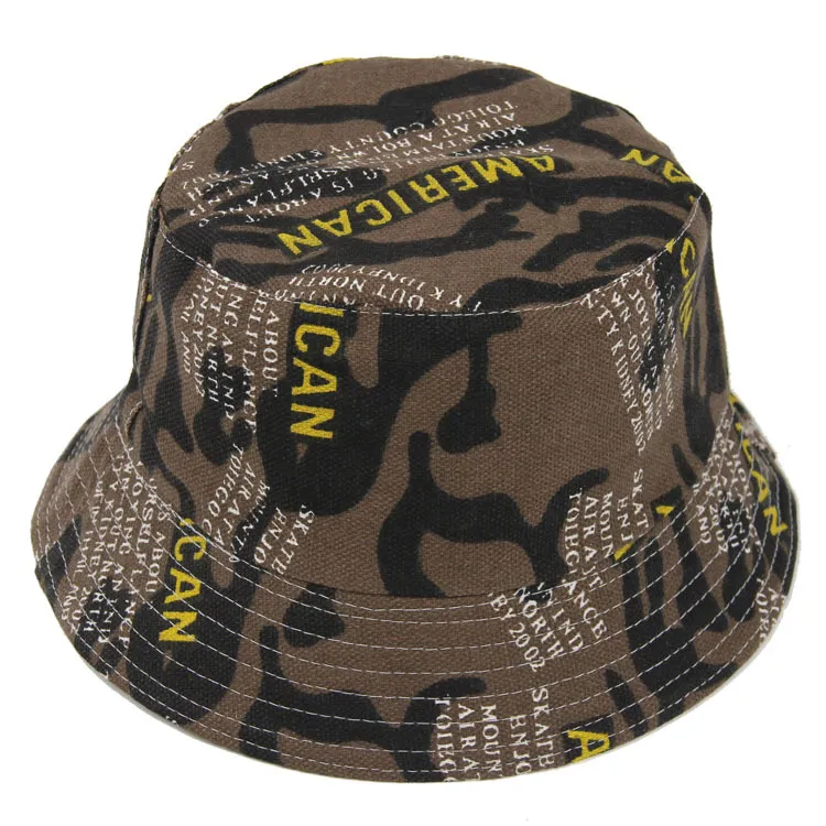 30 kleuren outdoor hoed kinderen raster emmer hat casual bloem zon gedrukt wastafel canvas Topee kinderen visser caps baby muts caps M429