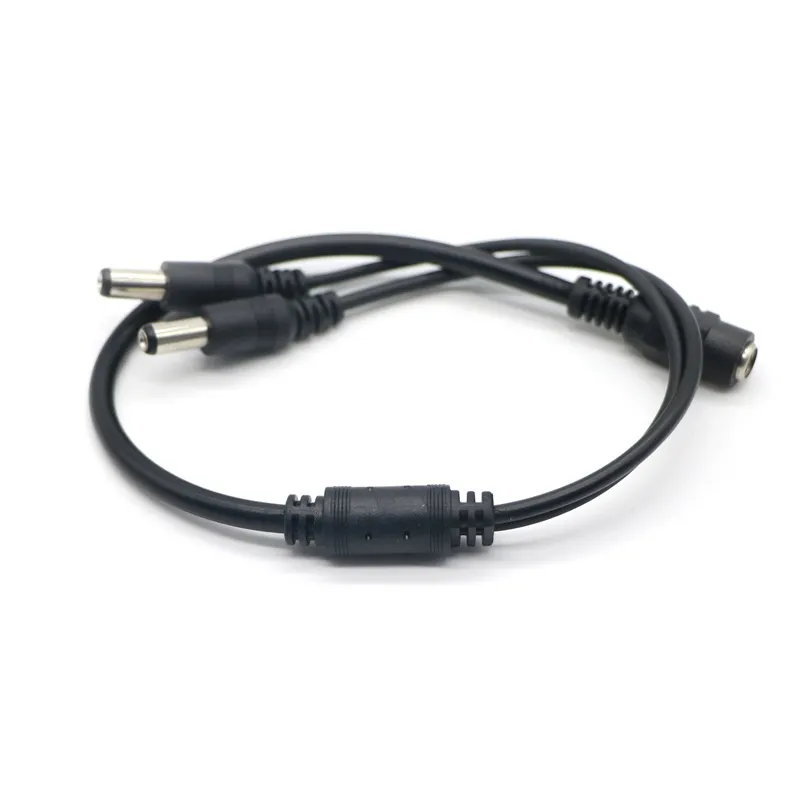 Edison2011 1 DC Kvinna till 3458 MAN PLUCK PLUTSKORTSKONTAKTER ADAPTER CABLE SPLITTER FÖR CCTV SECURITY LED Strip1672400