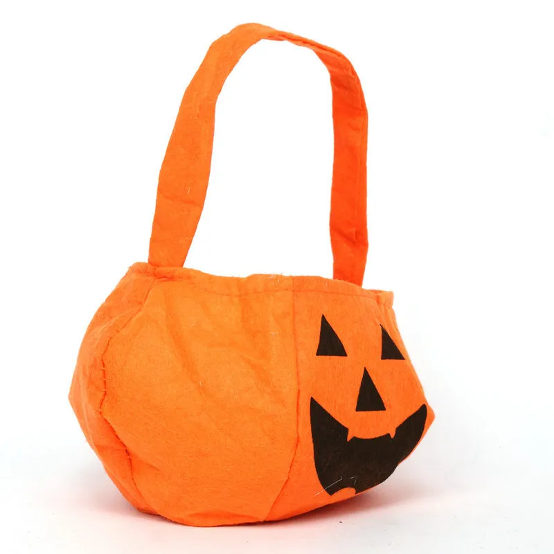 Halloween pumpkin Bag Children Candy Basket Masquerade Party Performance Props Party Supplies