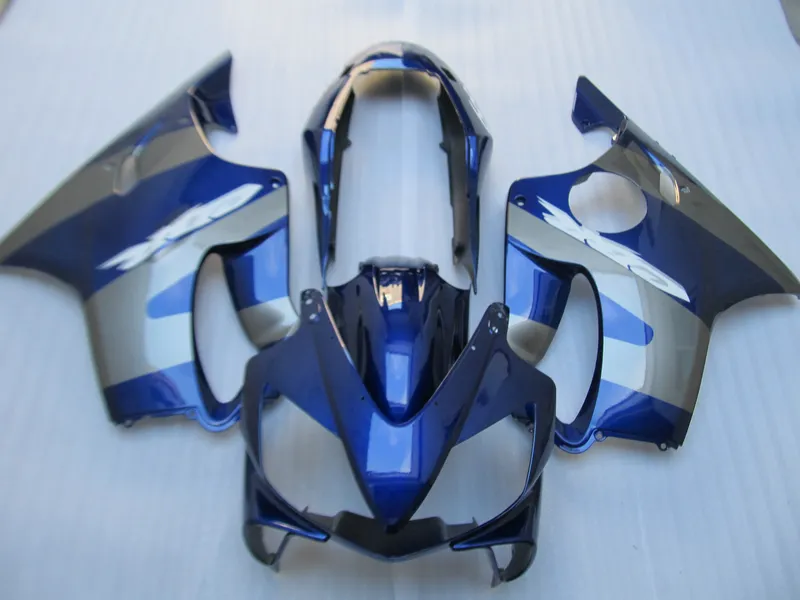 Motorfiets Fairing Kit voor HONDA CBR600 F4I 04 05 06 07 BLAUW BLACK INJECTIEGEVERS SET CBR600F4I 2004 2005 2007 OT05