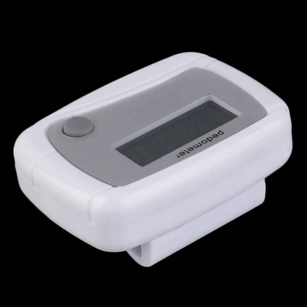 Schrittzähler Tragbarer Mini-Digital-LCD-Laufschrittzähler Gehdistanzzähler9701741
