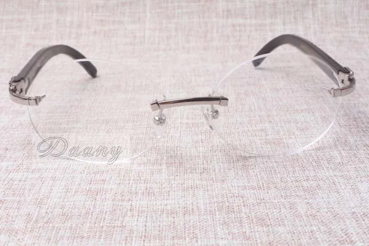 -Kayma Lüks Tekerlek Çerçevesi 8100903 Doğal Siyah Gözlükler Moda Kişiselleştirilmiş Boş Zamanlı Erkek ve Kadın Gözlük Boyutu 54-1300D