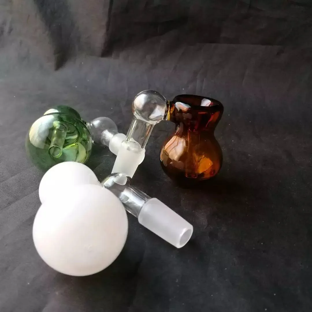 Externe potten glazen bongen accessoires, glas rokende pijpen kleurrijke mini multi-kleuren handleidingen beste lepel glazen buizen