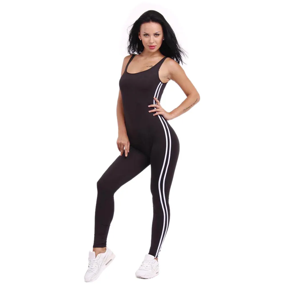 Hurtownia Damska Kombinezon Sexy Backless Kombinezony Bez Rękawów Solidne Pajacyki Letnie Clubwear Kombinezony Playsuit Body YF261