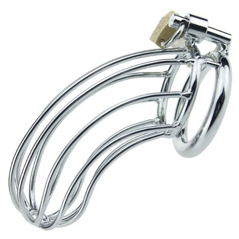 40/45/50mm for choose Bird Cage Chastity Device metal cock cage penis lock sex toys for men