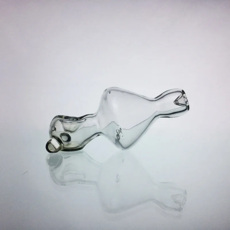 Tornado Storm Classic Glass Glass Pipe di Tiny Tornado Glass Fumo Tubi di cucchiaio da 5 pollici fumare