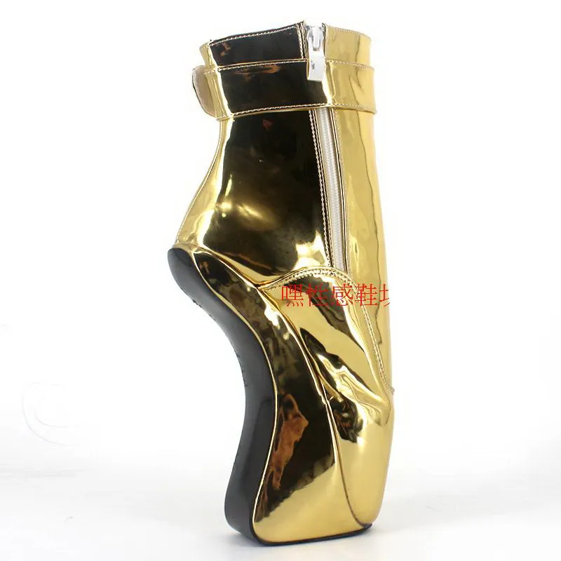 Sex Toys Unisex Sexy BDSM Sm Gay Game Play Senza tacco Fetish Coscia alta Bondage Sandali Scarpe col tacco Cameriera Uniforme Scarpe da balletto