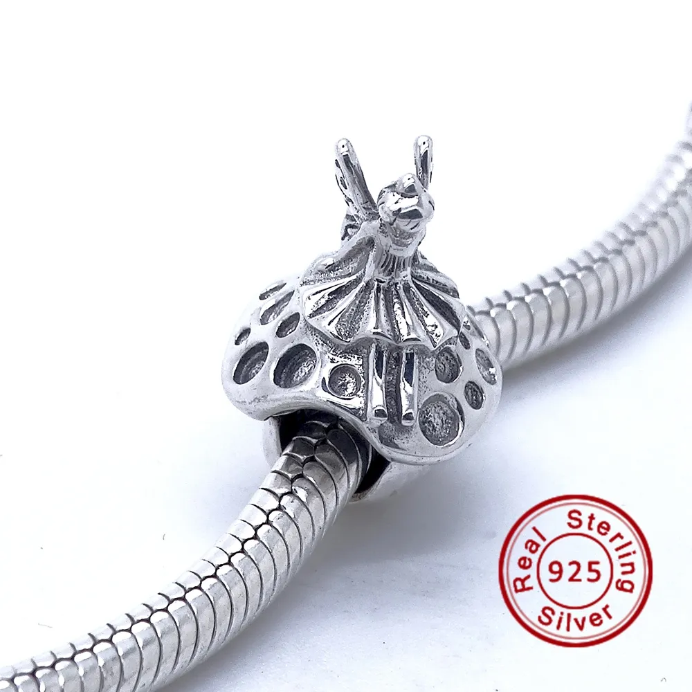 925 Sterling Silver Forest Fairy And Mushroom Charm Beads For Pandora Bracelets DIY Fashion Baby Jewelry From Dh yuanyuan 12.89 DHgate.Com