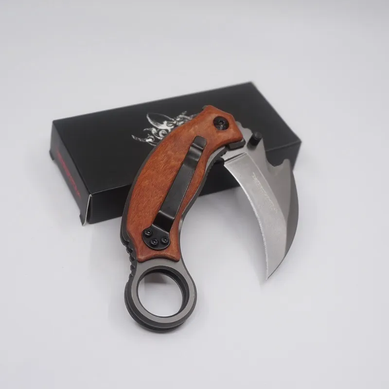 X52 Griffe Couteau Tactique Chasse Multi Outils Poche Survie Couteau Pliant Karambit Couteaux Meilleur Cadeau