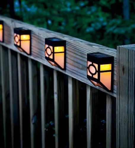 Soldrivna vägglampor utomhus LED Garden Yard Light High Brightness Lights Utomhus Landskapslampa Vattentät
