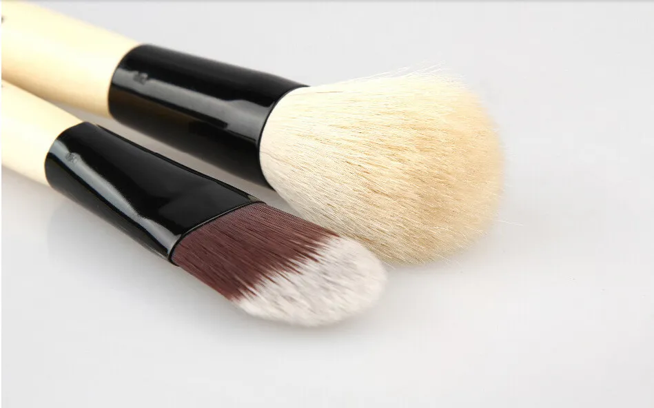 Bobi Brown Makeup Brushes sätter märken 9 st borstfatförpackningssats med spegel vs sjöjungfru4504077