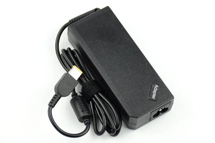 Adaptador AC de laptop de alta qualidade 20V 45A 90W Eta de retângulo amarelo com pino para Lenovo8296107