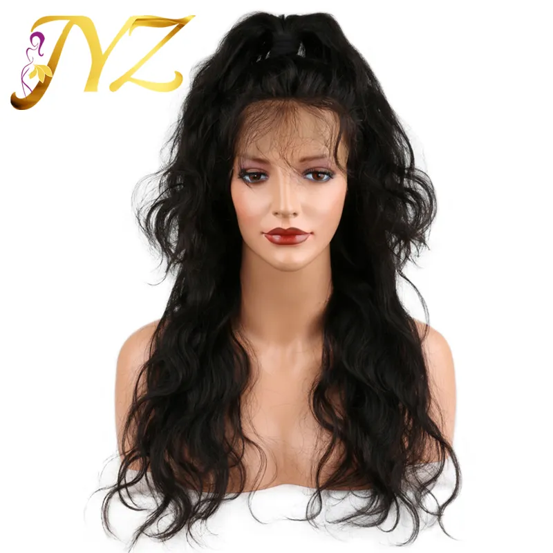 Pre Plucked Lace Front Pruiken Body Wave Full Lace Pruiken Gratis deel Natuurlijke Haarlijn Menselijk Haar Pruik Gebleekte Knopen Golvend Volledige Kant Pruik