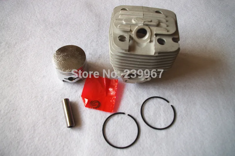 Cylinder w/ piston assy 47.5mm fits Zenoah G621 G621AVS 62CC 61.5CC Chainsaw free shipping Cylinder piston kit chain saw parts