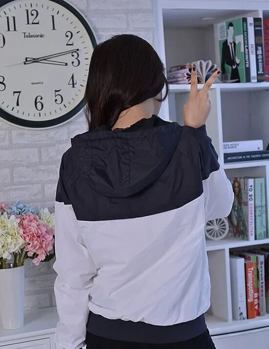 Fall- thin windrunner Men Women sportswear high quality waterproof fabric Men sports jacket Fashion zipper hoodie 