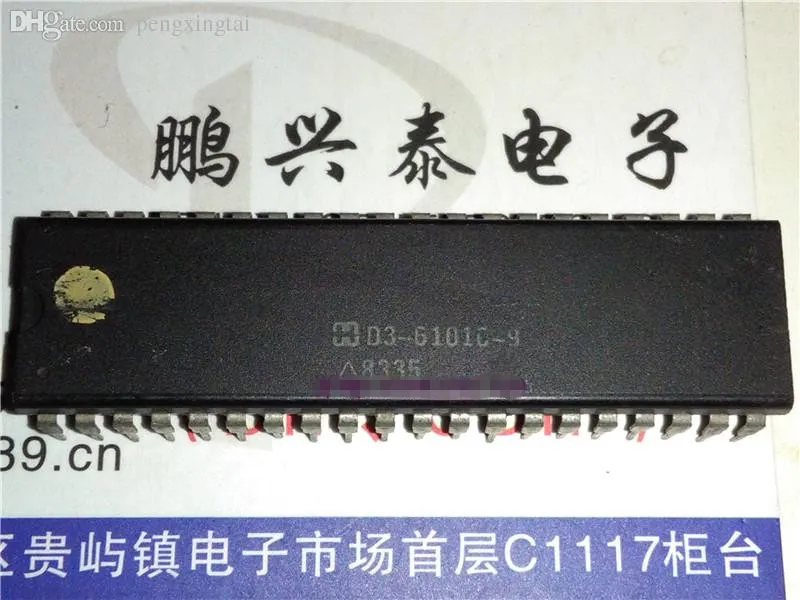 D3-6101C-9. double boîtier en ligne de 40 broches. Garris D3-6101C, PDIP40. Collection de microprocesseurs vintages, Composants électroniques / IC