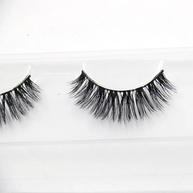 100% echte nerts natuurlijke dikke valse nep wimpers oog lashes make -up extensie schoonheidstools