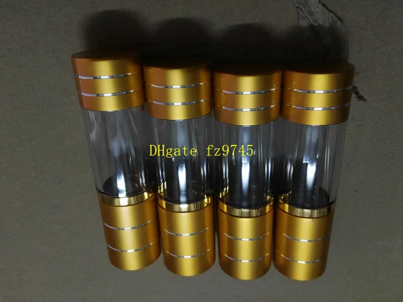 / parti 15ml 30ml Gold Airless Bottle Vacuum Bottle Pump Lotion Kosmetisk behållare Används för resefyllnadsflaskor