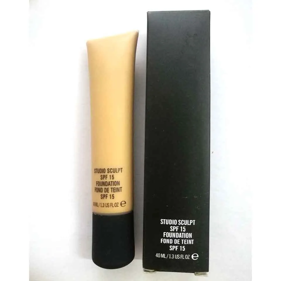 أفضل علامة تجارية جديدة للعلامة التجارية الاحترافية 40ml Studio Foundation Sculpt SPF 15 Foundation Fond de Teint SPF 15 3078198