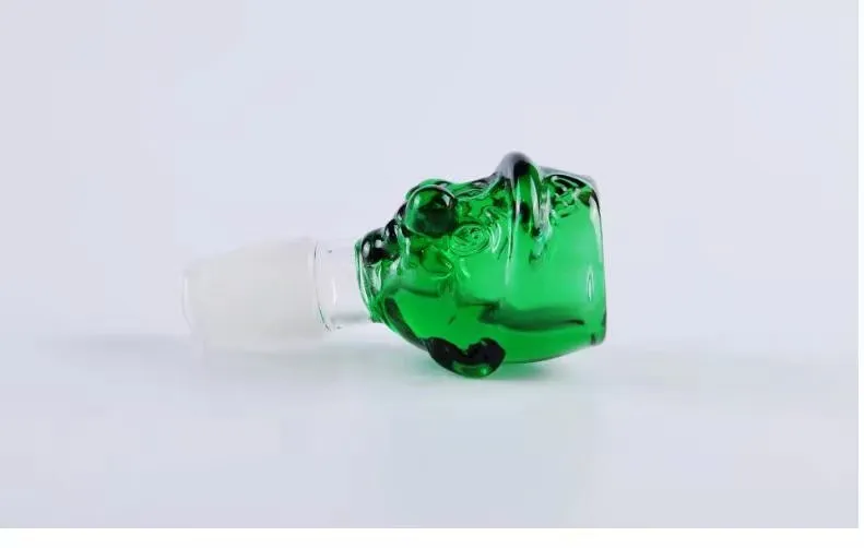 Зеленые мультфильмы оптовые стеклянные бонги масляные трубы