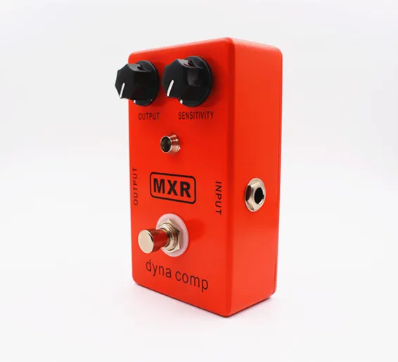 送料無料卸売クローンギターエフェクトペダルMXR DYNA COMPペダル真のバイパス楽器ギター部分