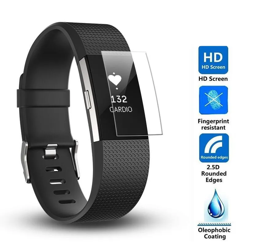 Smart Watch Ecrit Film Soft TPU Protector dla Fitbit Charge2 Charge 2 3H Odporność na wybuchowa Protector Wysoka wytrzymałość HD Film