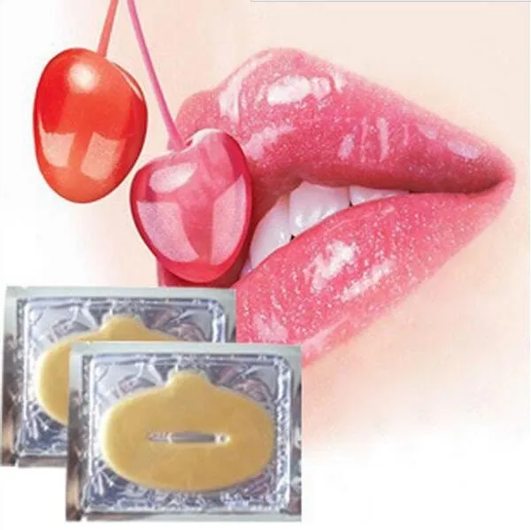 Prix d'usine Protéine Gold Hydrating Film for Winter Crystal Collagène LIP MASCH SHIPPIG DHL 2000PCS