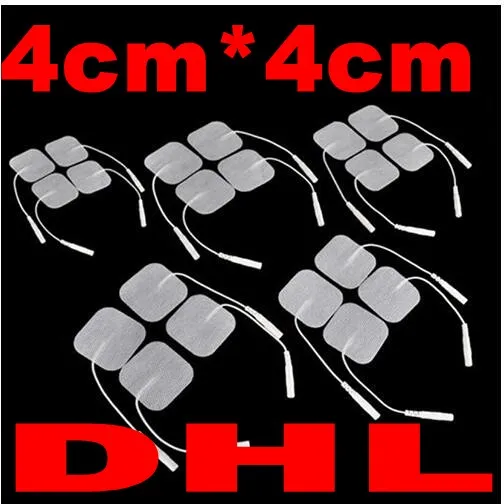 4*4cm Gel Long Life Self Adhesive Reusable Replacement Electrode Pads