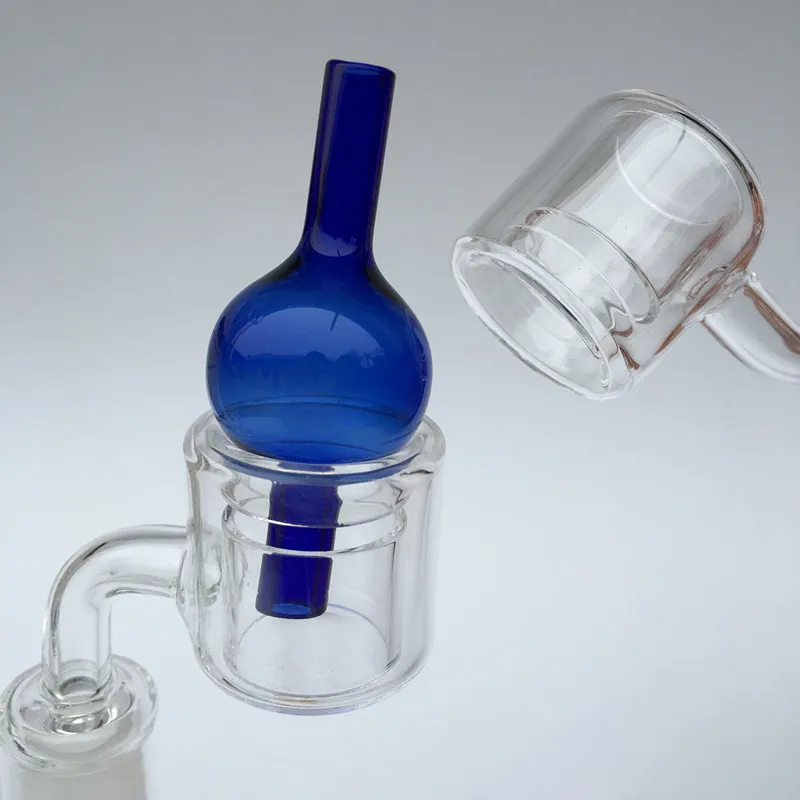 2017new Quartz thermische banger nagel 10mm 14mm 18mm mannelijke vrouwelijke banger nagel kleurrijke universele bal glas carb cap voor waterpijpen hete verkopen