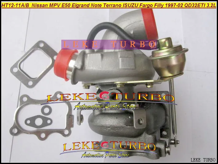 HT12-11A HT12-11B 14411-1W400 Turbocharger For Nissan MPV E50 Elgrand Note Terrano ISUZU Fargo Filly 1997-02 QD32ETI 3.2L