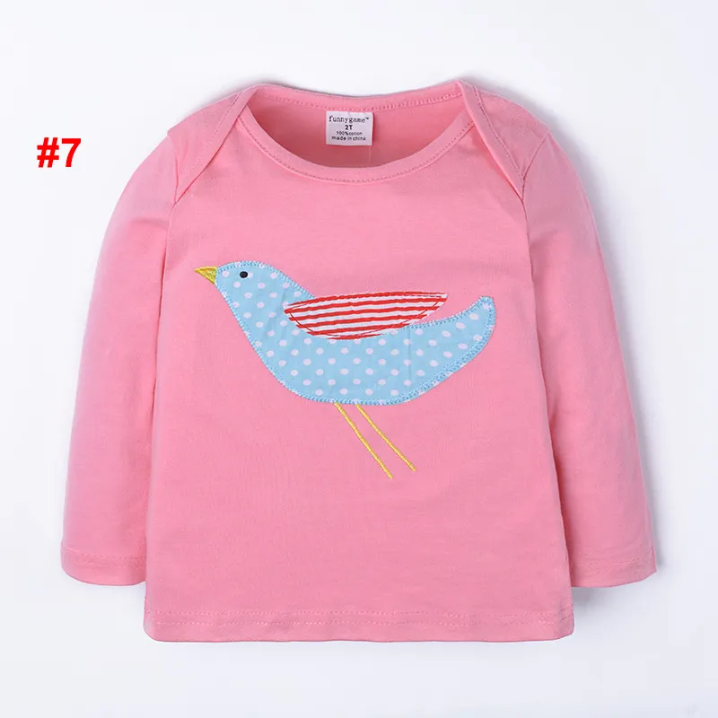 2017 Kids Clothing Boys Girls Fashion T Shirt Cotton Long Sleeve Tees ...