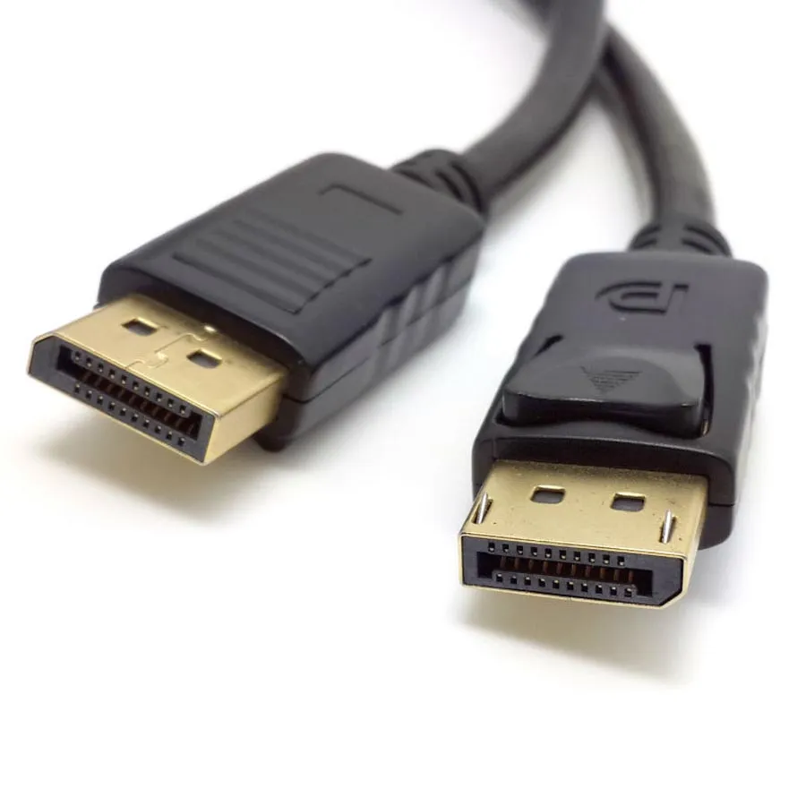 1.8M DisplayPort وكابل العرض ميناء موانئ دبي لموانئ دبي M / M كابل محول للحصول على التلفزيون الكمبيوتر رابط PC HDTV العارض