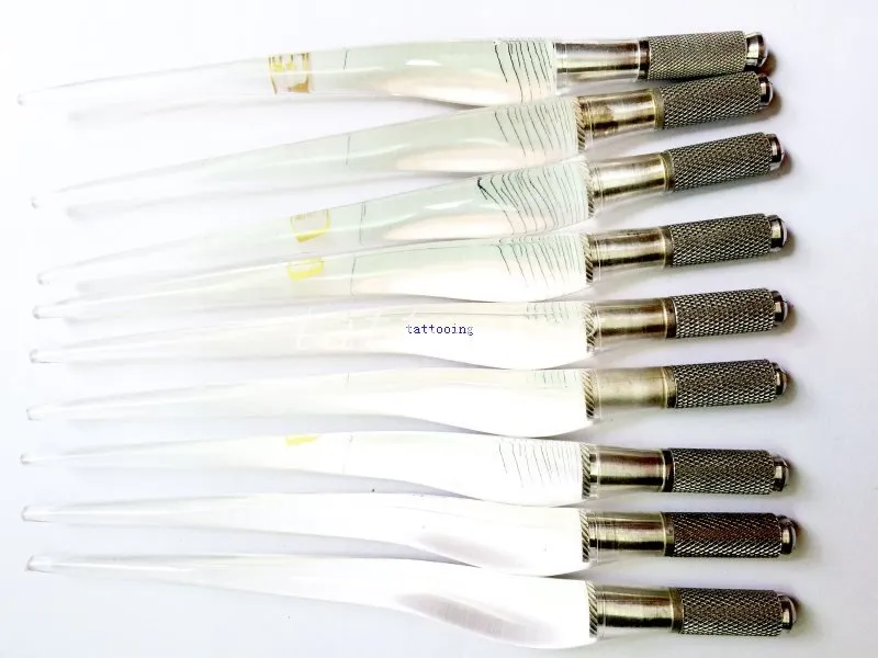 Microblading Pen Set - Manual Tattoo Pen for Permanent Makeup, Eyebrow ...