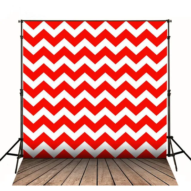 Red Chevron ściany fotografia tło rocznika drewniane deski podłoga dzieci fotografii backdrops dzieci tło dla studia strzelanie rekwizyty