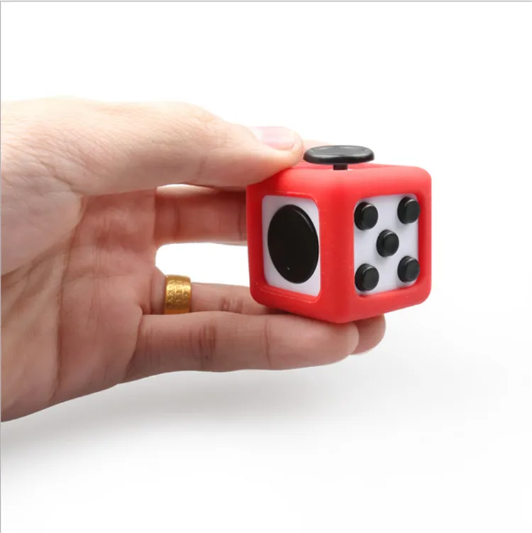 Fidget Cube Silicone Protector Cases Magica Cube Case Custodia Colorata Prism Frame Decompressione Ansia Copertura Protettiva Per Giocattoli