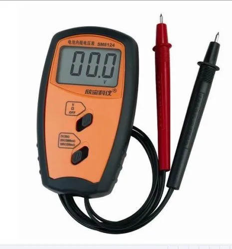 Gratis verzending 1x batterij interne weerstand impedantie meter interne resistente tester Voltmeter